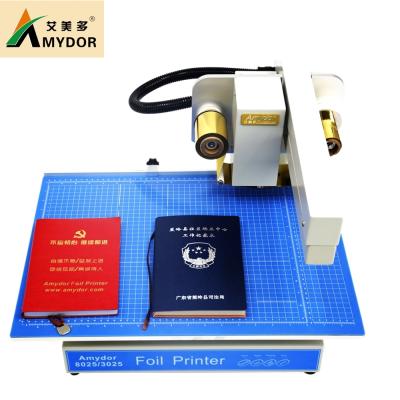 China AMD 3025 Book Cover Hotels Hot Digital Printer Digital Foil xpress Foil Stamping Machine On Paper for sale