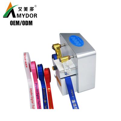 China New stylish designed favorable ribbon Amydor320 lenyard ribbon printer for sale