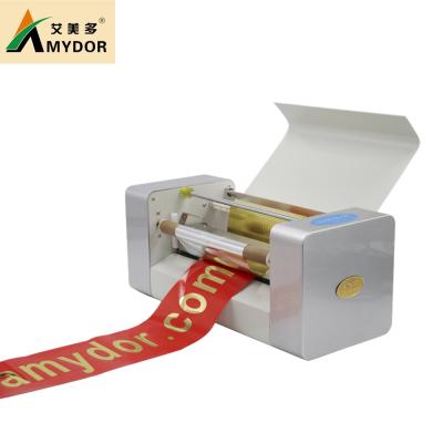 China Amydor AMD360B use ribbon printer home garland printer digital foil ribbon printing machine for sale