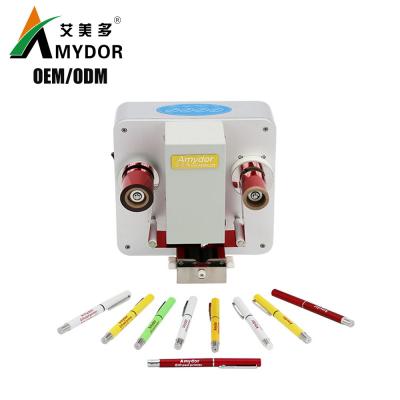 China Newest customized hot foil printing machine Amydor 55Y digital hot foil stamping cylinder lipstick tube printing machine with factory price for sale