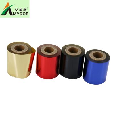 China Digital Paper 5cm Width Gold Foil Paper/Hot Stamping Foil Foil Heat Metallic Transfer Foil For Hot Pen Foil Printer AMD55Y for sale