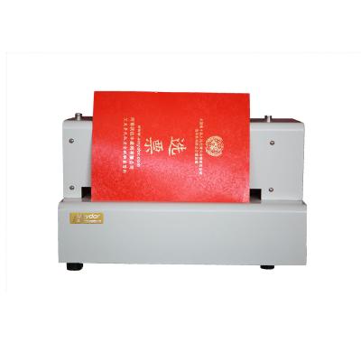 China Newest Custom Amydor 330 Custom Hot Selling Mini Desktop Paper Card Digital Embossing Machine for sale