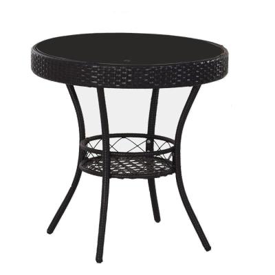 China Modern Chinese Furniture Wholesale Garden Rattan Leisure Dining Table Sets for sale