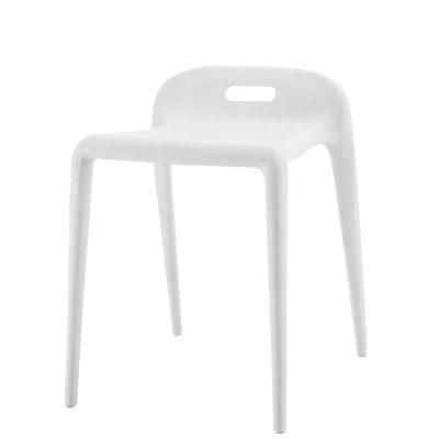 China Leisure Wholesale Comfortable Bar Cooling Stackable Plastic Bar Stool for sale