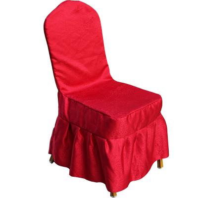 China Classic Wedding Chair Cover Banquet Chair Cover for sale