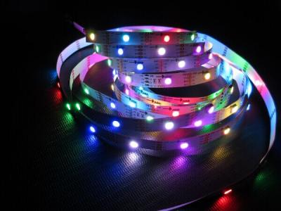 China 30 leds per meter APA102 magic RGB color with IC smd low voltage DC5V flexible led strip lights  for decorative use for sale