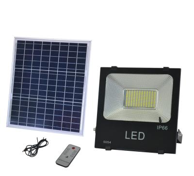 China 150W LED Solar Flood  Light aluminum material with motion sensor  for garden use  building use for sale