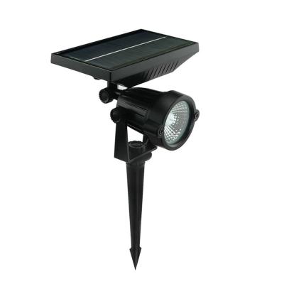 China 5w solar lights garden pond spotlights,ip65 solar spotlight waterproof,led solar garden spotlight outdoor color for sale