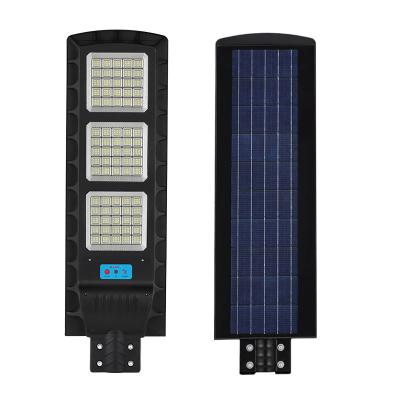 China 300w ABS material  integrated all in one led solar powered street light integrated solar led street light for sale