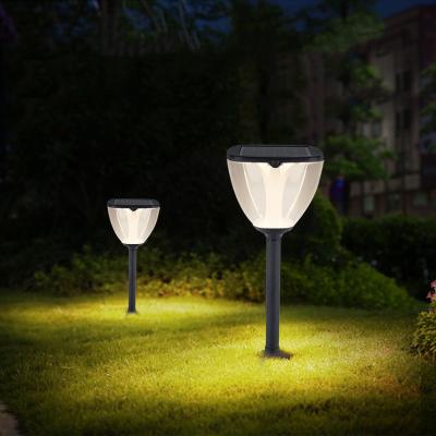 China Aluminum Solar Lawn lamp Outdoor Lawn lamp Waterproof IP65 Solar Lamp Courtyard Decoration Solar panel Garden Light for sale