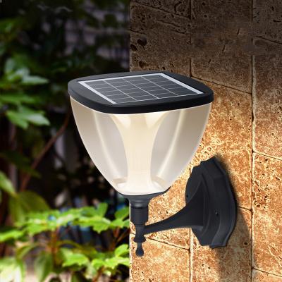 China IP65 aluminum material HM Solar Stigma Lamp Solar Wall lamp Solar Lawn lamp solar powered garden lights for garden use for sale