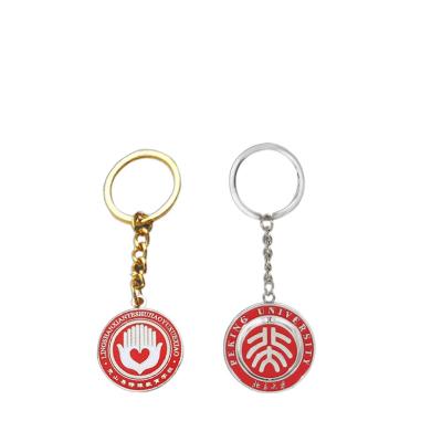 China Wholesale custom zinc alloy metal soft keychain soft key chain enamel companies metal logo soft animal keychain for sale