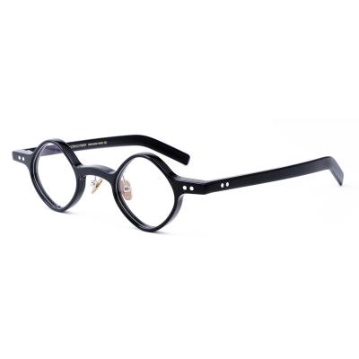 China New Pattern Light Weight Acetate Optical Spectacle Frame, Brand Design Eyewear Round Fashion Frames Glasses for sale