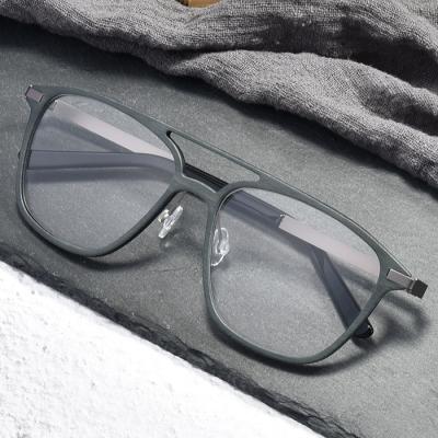 China Stock Fashion Lightweight High Quality Volume Make Your Own Brand Light Glass Carbon Fiber Eyeglass Frame for sale