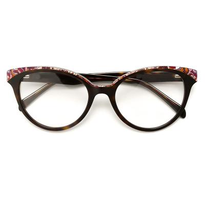 China Custom Wholesale Italy Simple Design Titanic Light Soft Metal Optical Glass Frames for sale