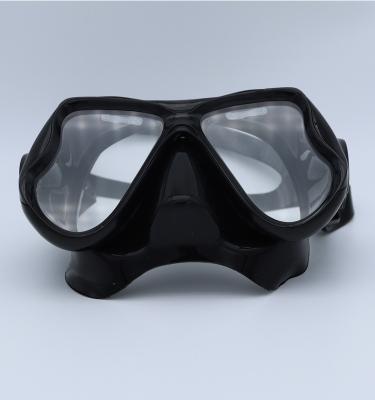 China Adults black full face snorkeling mask for scuba diving for sale