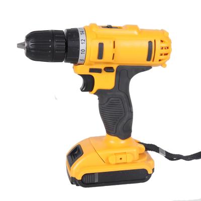 China Professional Electric Power Craft Mini Hand Drill 18V Lithium Ion Cordless Drill Battery Cordless Power Drill Tool For Sale 10mm for sale