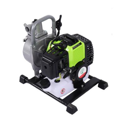 China Other Factory Mini Pump 1inch Pump Machine Garden Tool Engine 2.3HP 52CC Farm Irrigation Gasoline Water Pump Wholesale for sale