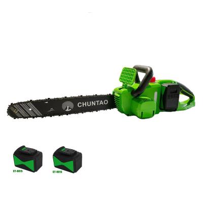 China Wood Saw Professional Outdoor Wood Cutting Tool 36V Cordless Electric Chainsaw Power Saw Mini Lithium Battery Chainsaw for sale