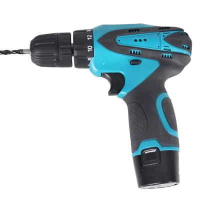 China Wholesale 12V Mini Battery Power Drilling Machines Factory Electric Cordless Nail Drill Machine Set Low Prices 10mm for sale