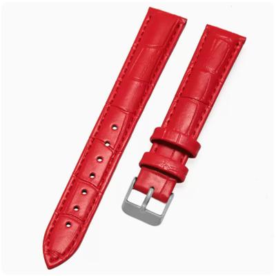 China Breathable Genuine Leather Watch Strap for Women 14mm Watch Band Bracelet AR1926 AR1769 for sale