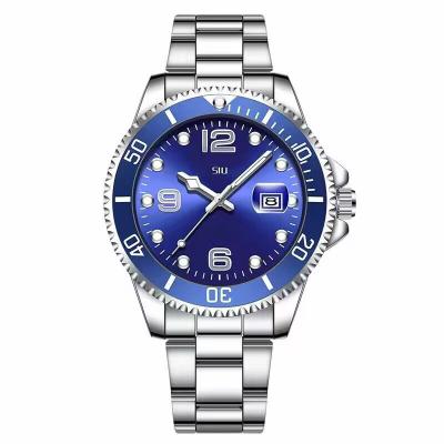 China Auto Date Custom Watch Men Ceramic Bezel Sapphire Glass Watches Automatic Mechanical Outdoor Wristwatches Clock for sale