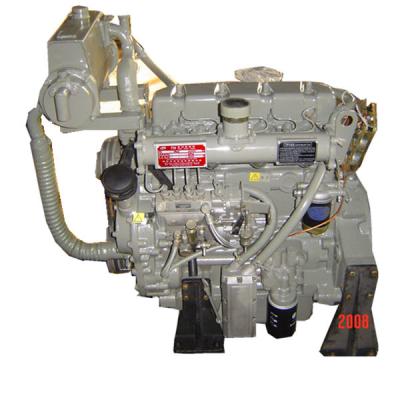 China hot sale four stroke four cyilnder water cooling r4105c 65hp marine diesel engine for sale