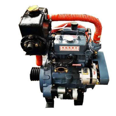 China Two Cylinder Marine Engine 38hp Water Cooled Ship 4 Stroke Marine Diesel Engine With Gearbox For Sale for sale