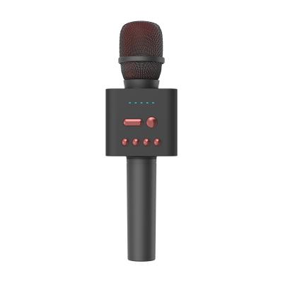 China 2021 New Portable Handheld Player Handheld Karaoke Microphone USB Blue Tooth USB Studio Wireless Microphone For KTV Home Karaoke for sale