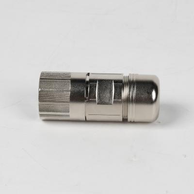 China Waterproof Ip67 Electrical Right Angle Female Housing M23 Auto Socket Connector For Industrial Automation for sale