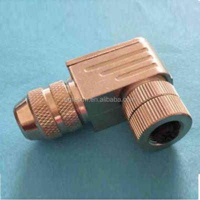 China E12P-Z04Z Power Wire Connector 3 M12 Ip67 4 5 8 12 Pin Circular Female Connector for sale