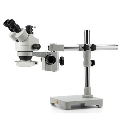 China High Quality 3.5X-90X Simul-focal Zoom Stereoscopic Microscope PCB Trinocular Digital Microscope Stereo Video CE SWIFT for sale