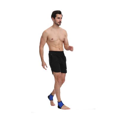 China Football Sport Adjustable Safety Sleeve Compression Sports Fitness Foot Ankle Support Nylon for sale