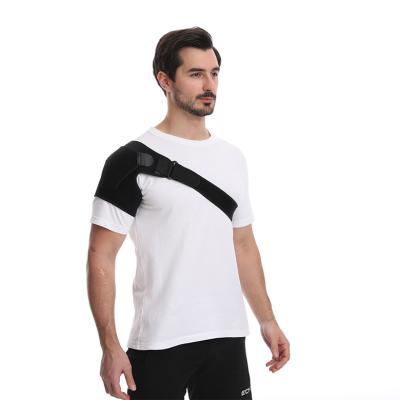 China Sports Fitness Low Price Adjustable Shoulder Brace Shoulder Support Sleeve Durable Shoulder Guard for sale