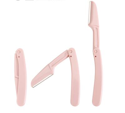 China Foldable Mini Portable Eyebrow Hair Removal Eyebrow Trimmer Eyebrow Trimmer Eyebrow Shaver Shaver Blade Face Shaver Facial Hair Remover Beauty Makeup Tools for sale