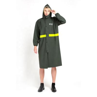 China Long anorak outdoor men's long anorak raincoat single adult men's rainwear durable lightweight poncho for sale