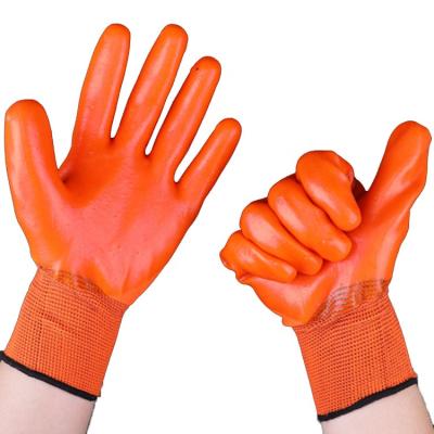 China Wholesale Safety Work Heavy Duty Latex Gloves Work Gloves Safety Construction Water Proof Work Gloves for sale