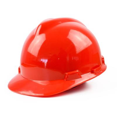 China PE Hard Hat PPE Supply PE Hard Hat V Guard Masks Workers Safety Helmet for sale