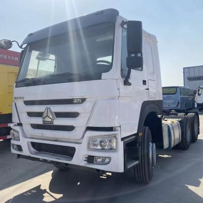 China Used cheap price 371hp sino sinotruk howo trailer truck new 6x4 tractor trucks head prices sale 6.8*2.5*3.1 for sale