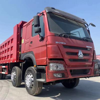 China Low Price CNHTC 8x4 Dumper Truck 12 Wheels Tipper Truck Sinotruk HOWO Dump Truck For Sale > 8L for sale