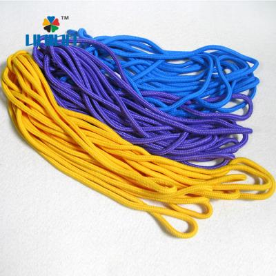 China Cost Effective Wholesale Colorful Double Braided 5mm Polyester Rope For Paper Bag for sale