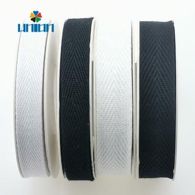 China Viable high quality cotton twill herringbone tape for garment accessories for sale