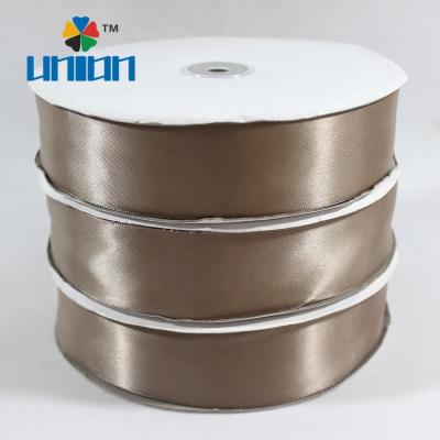 China Custom 1-1/2 Inch 38mm Double Ended Face Satin Ribbon for sale