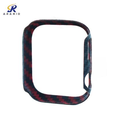 Cina La saia nera Apple guarda Logo Carbon Fiber Watch Cases su misura ultra 49mm in vendita