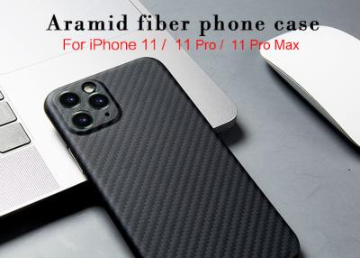 China Military Grade Material iPhone 11 Aramid Case Carbon Fiber Phone Case for sale