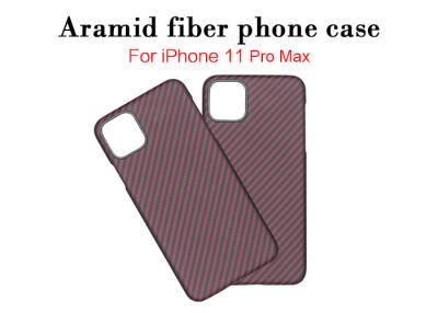 China Strong Protective iPhone 11 Pro Max Aramid Phone Case Carbon Fiber Phone Case for sale