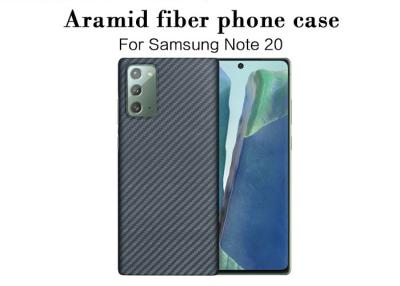 China Bulletproof Material Aramid Carbon Fiber Phone Case For Samsung Note 20 Ultra for sale