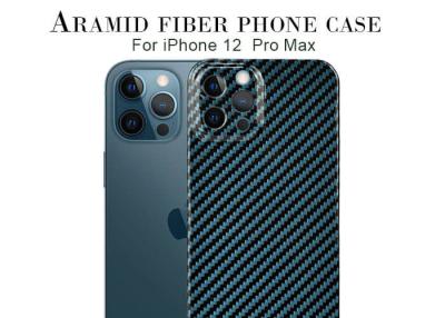 Cina Cassa lucida ultra sottile del telefono della fibra di Aramid per l'iPhone 13, 13 mini, 13 pro, 13 pro massimi in vendita