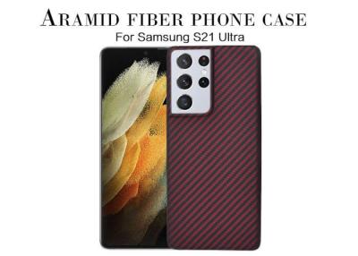 China Aramid Fiber Phone Case For Samsung S21 Ultra Carbon Fiber Case for sale