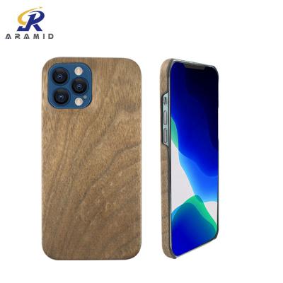 Cina pro cassa di legno del telefono dell'iPhone 13 con progettazione di protezione della macchina fotografica in vendita